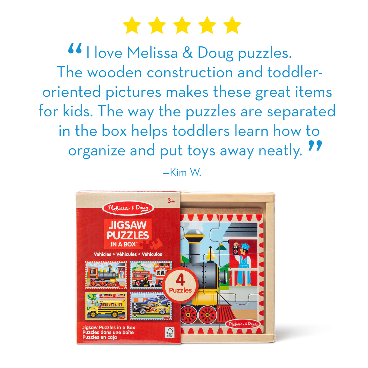 M&D - Vehicles Puzzles In A Box - Modern Brands Australia