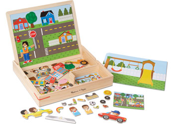 M&D - Wooden Magnetic Picture Game - Modern Brands Australia