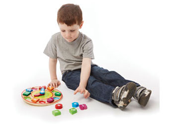 M&D - Wooden Shape Sorting Clock - Modern Brands Australia