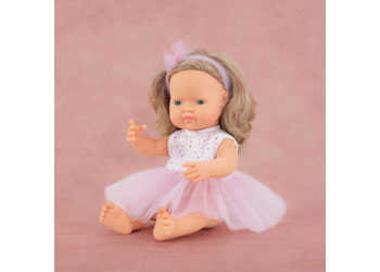 Miniland -Mf&M Baby Doll Blonde Girl 38Cm - Modern Brands Australia