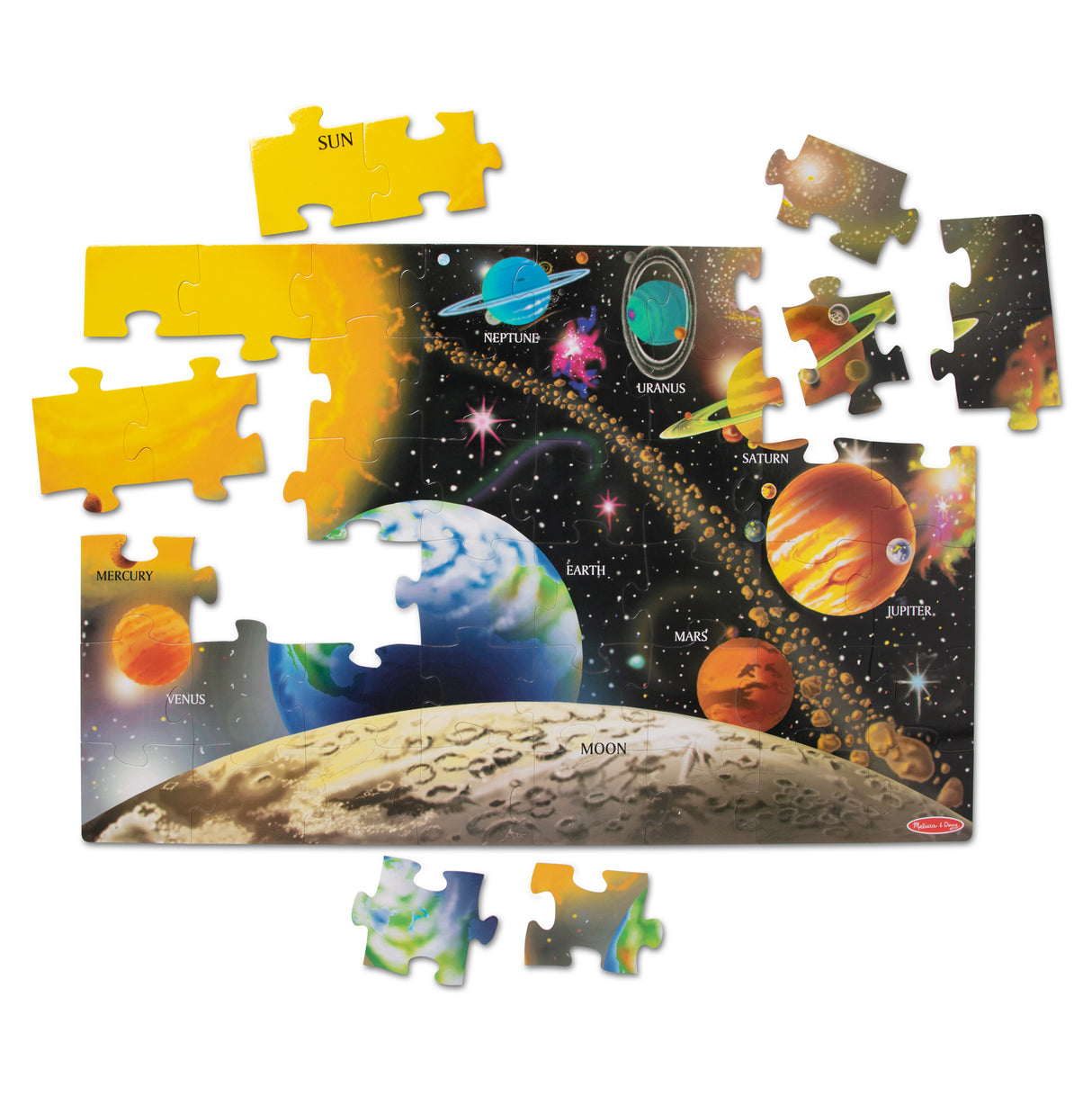 Melissa & Doug - Solar System Floor Puzzle - 48pc