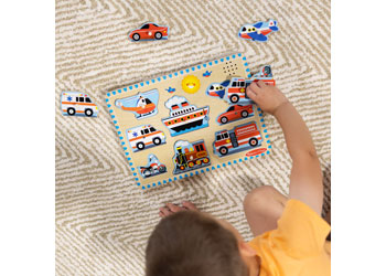 M&D - See-Inside Numbers Peg Puzzle - Modern Brands Australia
