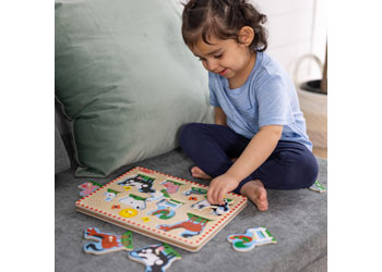 M&D - See-Inside Numbers Peg Puzzle - Modern Brands Australia