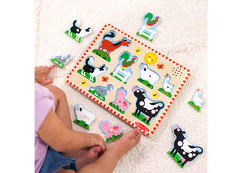M&D - See-Inside Numbers Peg Puzzle - Modern Brands Australia