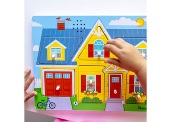 M&D - Around the House Sound Puzzle - 8pc - Modern Brands Australia