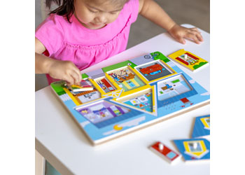 M&D - Around the House Sound Puzzle - 8pc - Modern Brands Australia