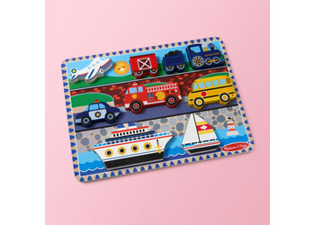 M&D - Vehicles Chunky Puzzle - Modern Brands Australia