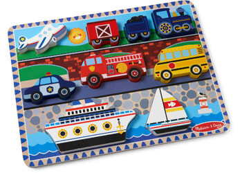 M&D - Vehicles Chunky Puzzle - Modern Brands Australia