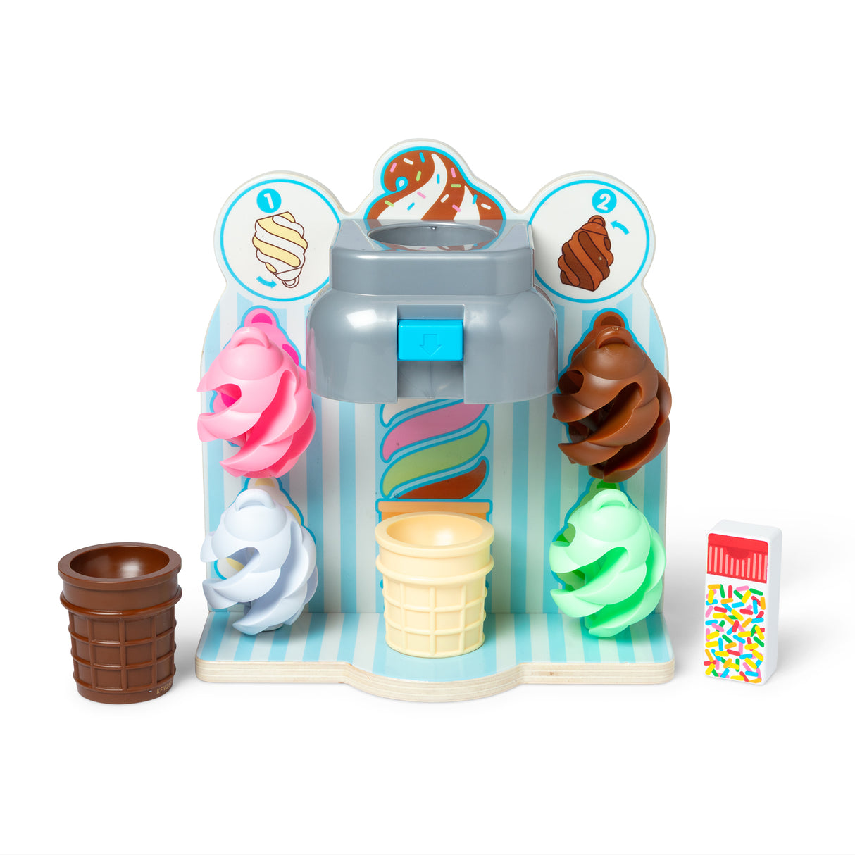 Melissa & Doug - Swirl & Serve Ice Cream Play Set