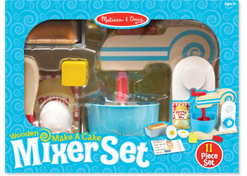 M&D - Wooden Make-A-Cake Mixer Set - Modern Brands Australia