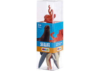 Mojo - Sealife 12pc Assorted Animals - Modern Brands Australia