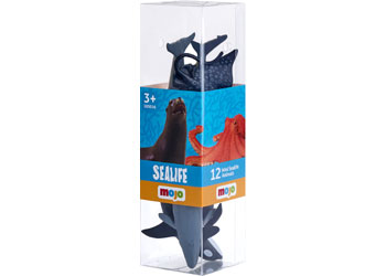 Mojo - Sealife 12pc Assorted Animals - Modern Brands Australia