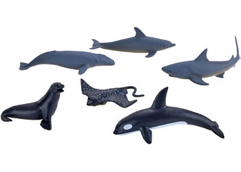 Mojo - Sea Life Figure set 6pc 2-Asst 2025 - Modern Brands Australia