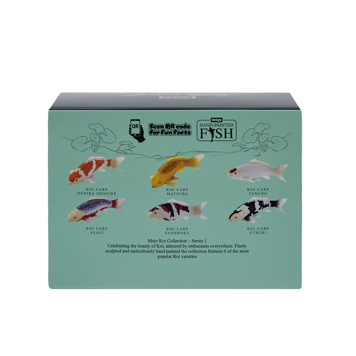 Mojo - Shiro Utsuri Koi Carp Gift Boxed