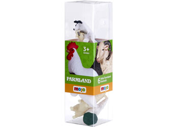 Mojo - Farm Figure set 6pc 2-Asst 2025 - Modern Brands Australia