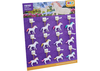 Mojo - Unicorn Keychains 36pcs asst - Modern Brands Australia