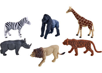 Mojo - Wildlife 12pc Assorted Animals - Modern Brands Australia