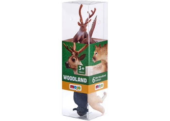 Mojo - Woodland Figure set 6pc 2-Asst 2025 - Modern Brands Australia
