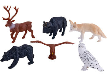 Mojo - Woodland Figure set 6pc 2-Asst 2025 - Modern Brands Australia