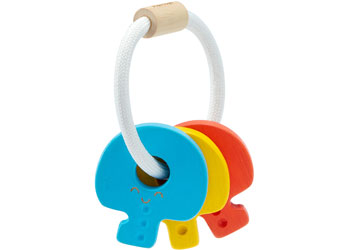 PlanToys - Baby Key Rattle - Modern Brands Australia