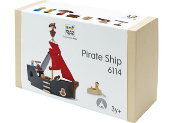 PlanToys - PIRATE SHIP - Modern Brands Australia