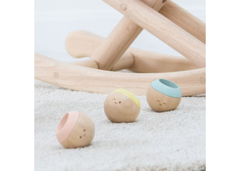 Plan Toys - Sensory Tumbling Faces - Set of 3 - Modern Brands Australia