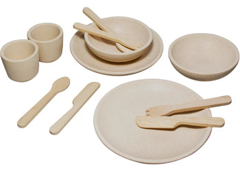 Plan Toys Tableware Set - Modern Brands Australia