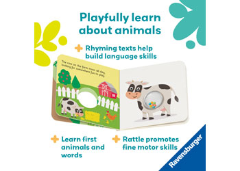 Play+ Ready, Steady, Shake: First Animals - Modern Brands Australia