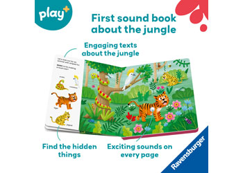 Play+ Shh Who's there? Jungle Animals - Modern Brands Australia