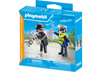 Playmobil - Policeman and Burglar - Modern Brands Australia