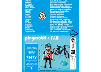 Playmobil - Road cyclist Paul - Modern Brands Australia