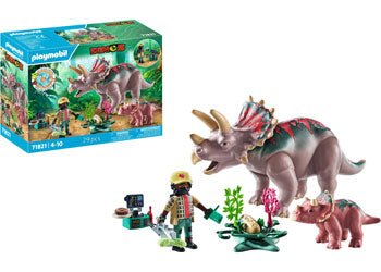 Playmobil - Triceratops Family - Modern Brands Australia