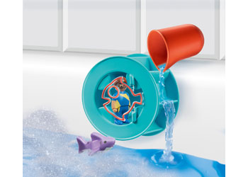 Playmobil - Water Wheel with Baby Shark - Modern Brands Australia