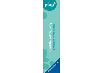 Play+ My First Snuggle Friend: Zebra - Modern Brands Australia
