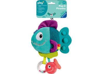 Play+ Pop-it Piranha (blue) - Modern Brands Australia