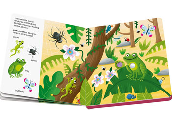 Play+ Shh Who's there? Jungle Animals - Modern Brands Australia