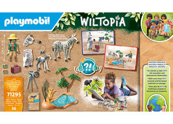 Playmobil - Photographer with zebras - Modern Brands Australia