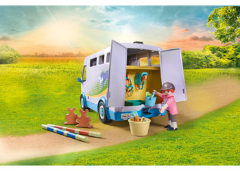 Playmobil - Mobile horse riding school - Modern Brands Australia