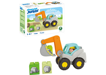 Playmobil - JUNIOR: Shovel Excavator - Modern Brands Australia