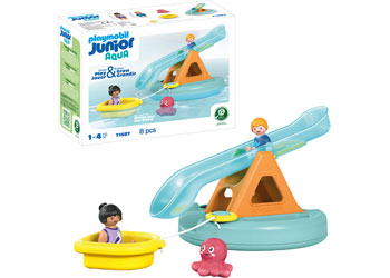 Playmobil - JUNIOR AQUA: Water Seesaw - Boat - Modern Brands Australia