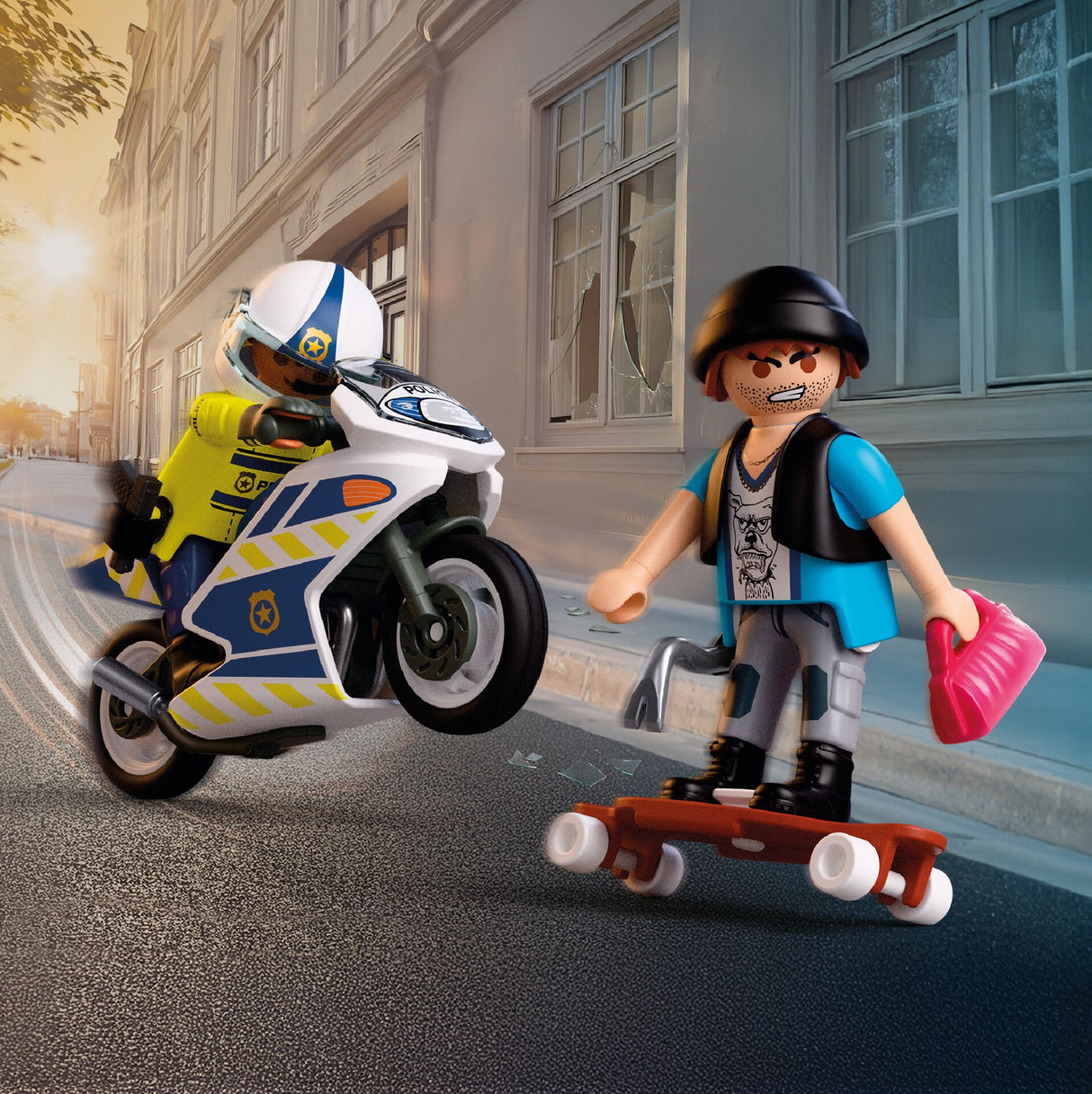Playmobil - Motorcycle Chase