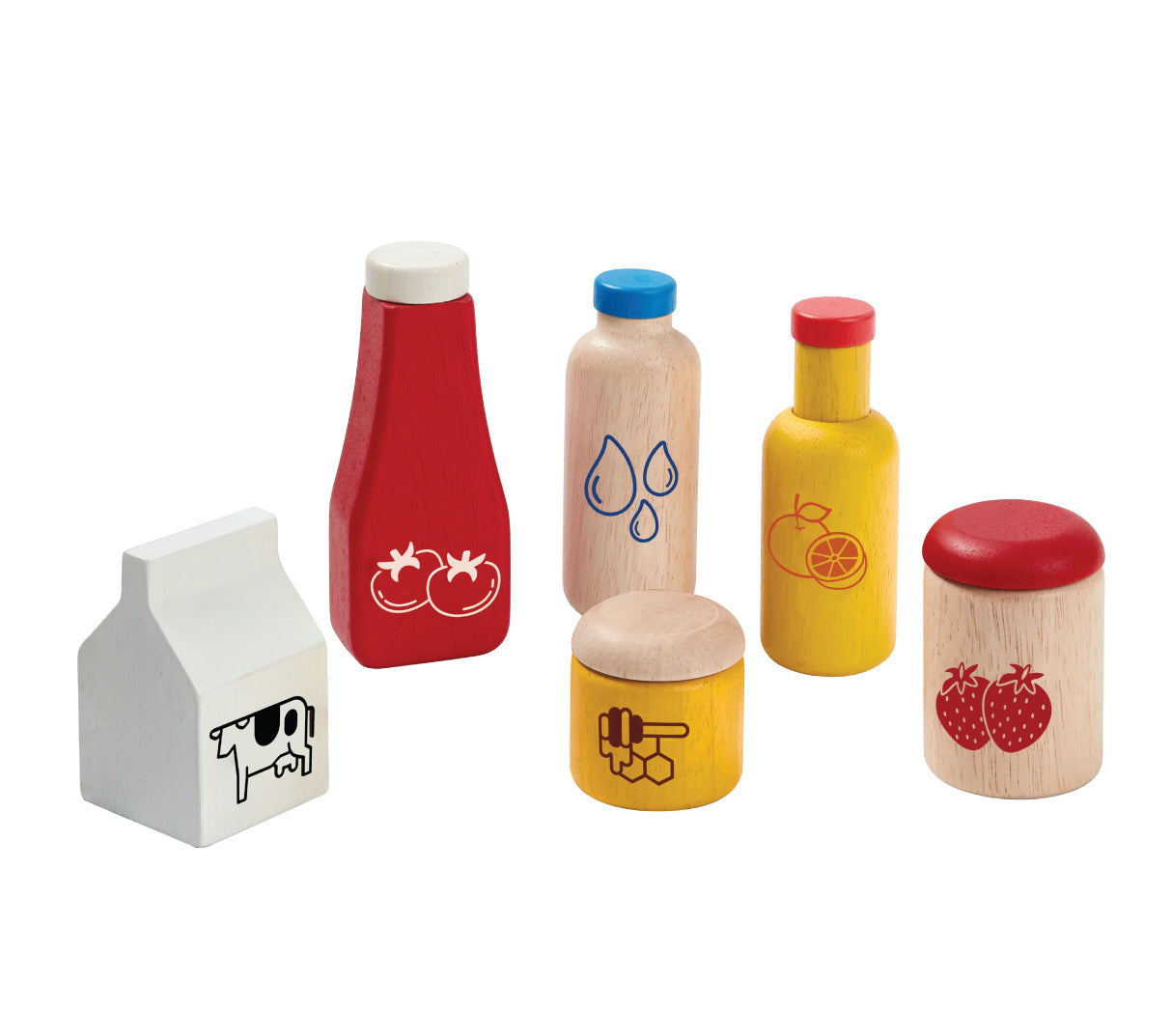 PlanToys - Food & Beverage Set - Modern Brands Australia