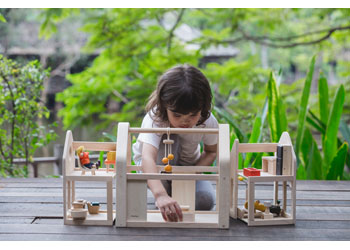 PlanToys - SLIDE N GO DOLLHOUSE - Modern Brands Australia