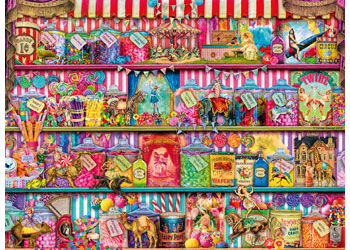 Ravensburger - The Sweet Shop Aimee Stewart Puzzle 500p - Modern Brands Australia
