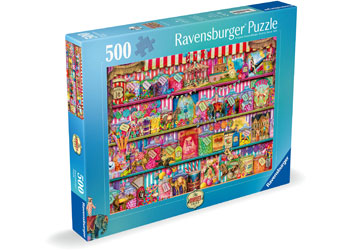 Ravensburger - The Sweet Shop Aimee Stewart Puzzle 500p - Modern Brands Australia