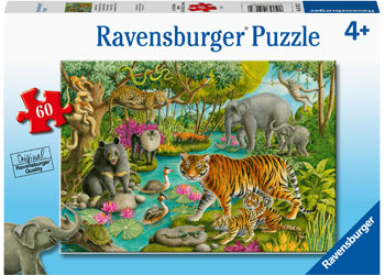 Rburg - Animals of India Puzzle 60p - Modern Brands Australia