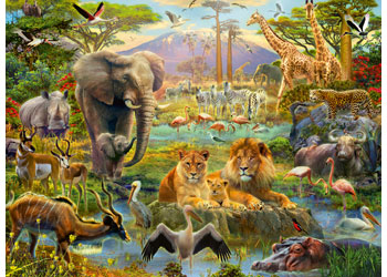 Rburg - Animals of the Savanna 200p - Modern Brands Australia