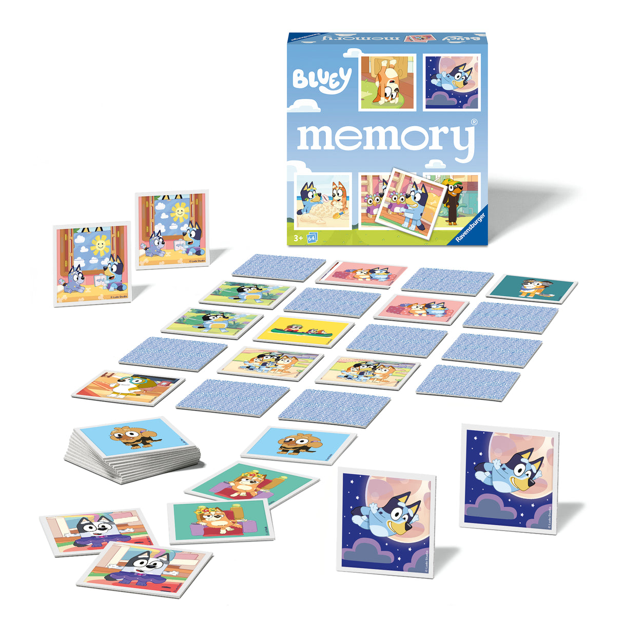 Ravensburger - Bluey memory - Modern Brands Australia