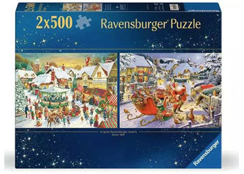 Ravensburger - Christmas Collection No 1 Puzzle 2x500p - Modern Brands Australia