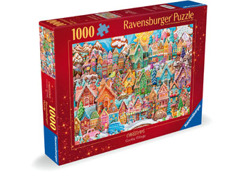 Ravensburger Christmas Cookie Village Puzzle 1000 Pieces - Modern Brands Australia
